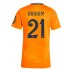 Maillot de foot Real Madrid Brahim Diaz #21 Extérieur vêtements Femmes 2024-25 Manches Courtes